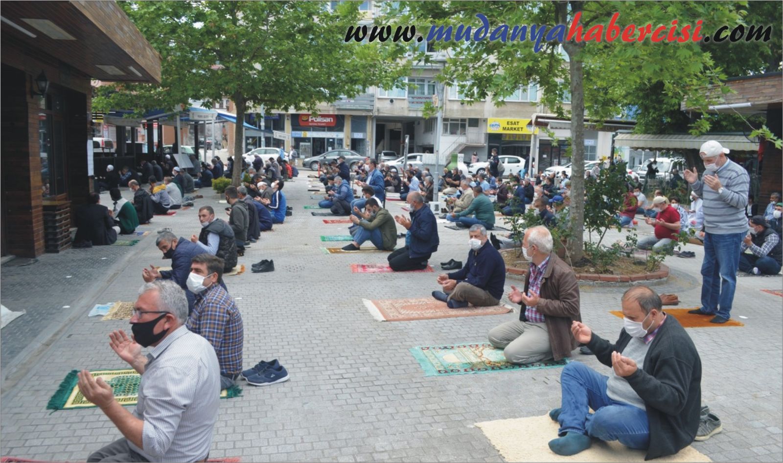 MUDANYA'DA KURALLARA UYGUN CUMA NAMAZI